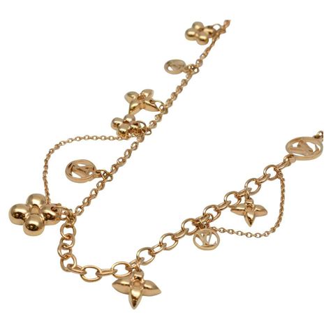 flower full necklace louis vuitton|Louis Vuitton monogram necklace.